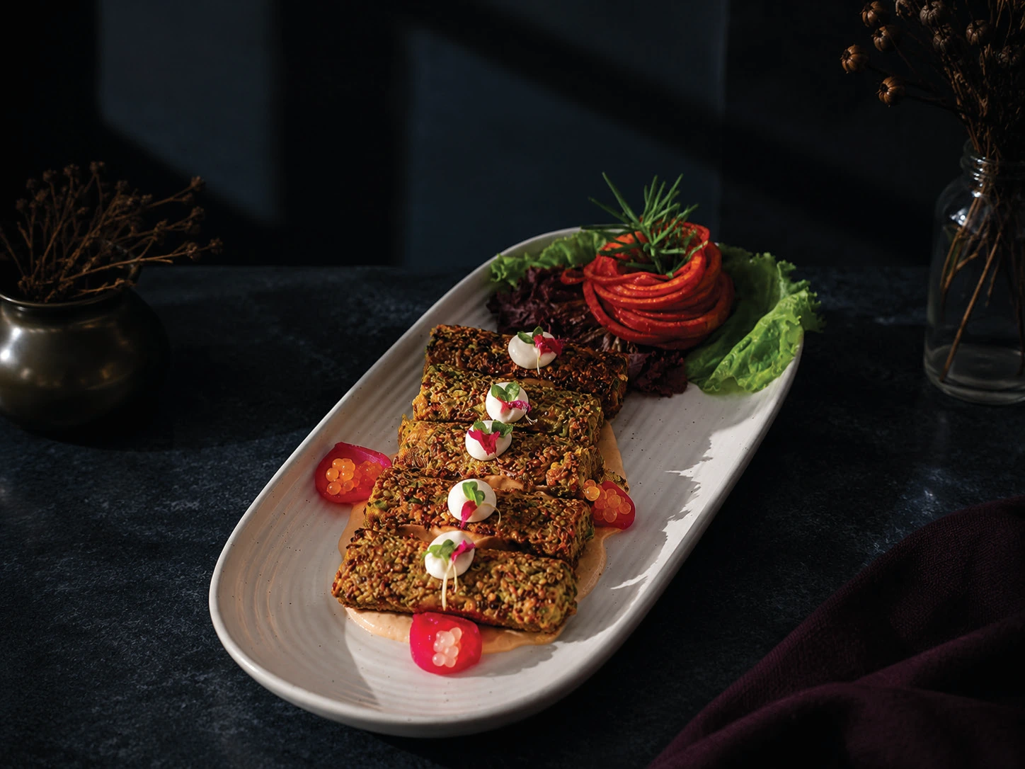 Vegetable Quinoa Seekh